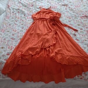 Lulu's Linen Dress Size Xs